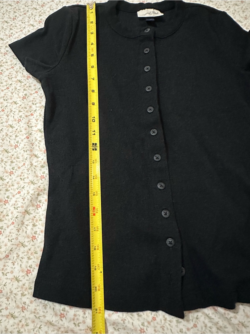 Universal thread button down blouse size small - Picture 6 of 7